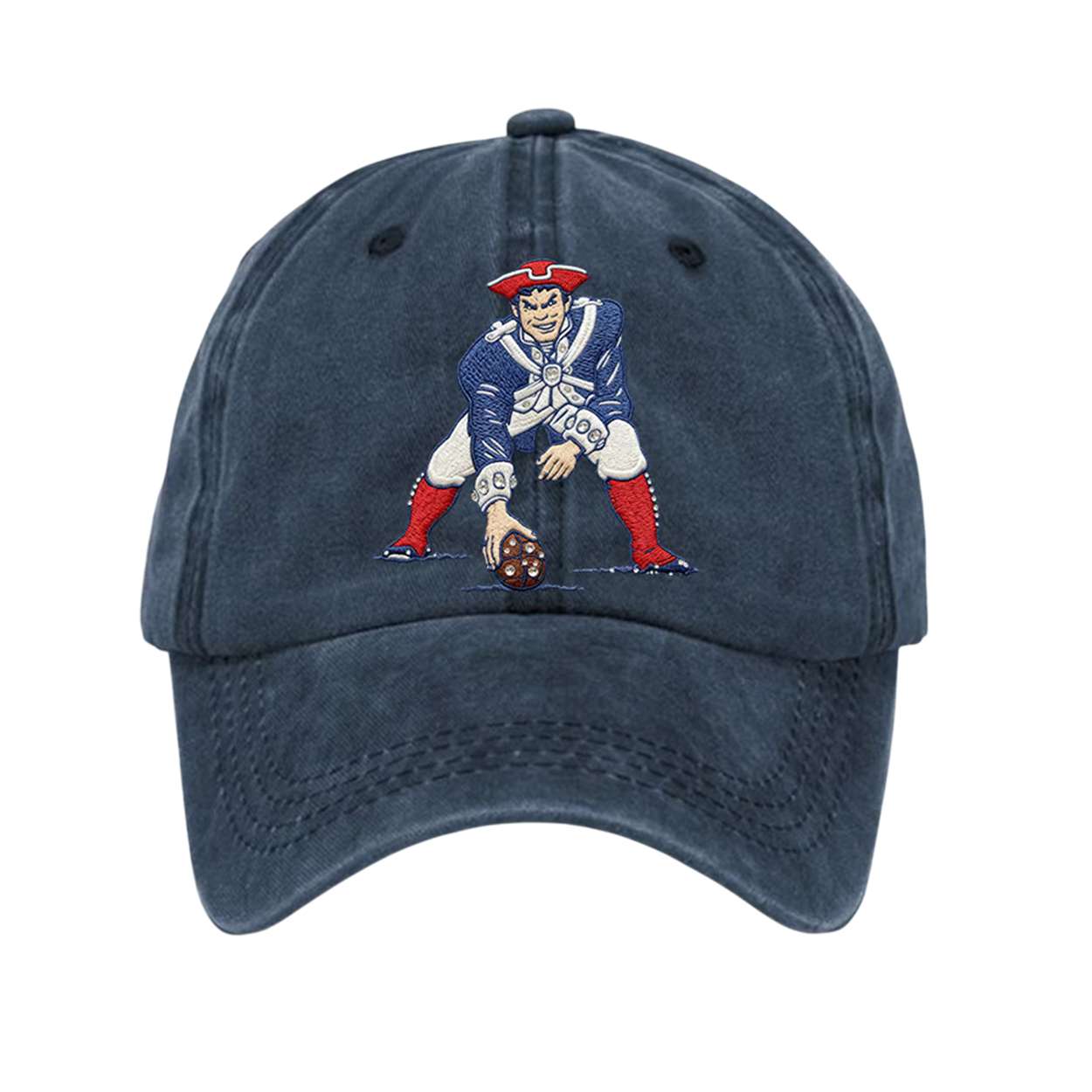 Pat Patriot Football Print Hat Pat Patriot Football Print Hat
