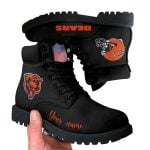 Personalized Bears Football Leather Boots