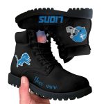 Personalized Lions Football Leather Boots