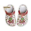 Personalized Merry Grinchmas Crocs Clogs