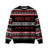 2025 Ping Me I’m Not A Server Ugly Christmas Sweater