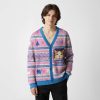Pink Benadryl Meme Cat Ugly Cardigan Sweatshirt