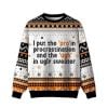 2025 Procrastination Pro Ugly Christmas Sweater