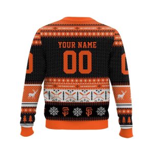 2025 Personalized Giants Ugly Christmas Sweater2