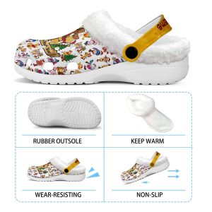 Winnie the Pooh A Very Merry Pooh Year Christmas Fleece Crocs2