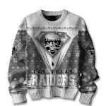 2025 Raiders Merry Super Christmas Ugly Sweater