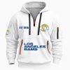 Rams Est 1936 Quarter Zip Hoodie