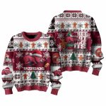 Razorbacks They Not Like Us Christmas Ugly Sweater