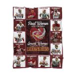 Real Women Love Football Smart Women Love The Redskins Blanket