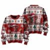 Red Raiders They Not Like Us Christmas Ugly Sweater