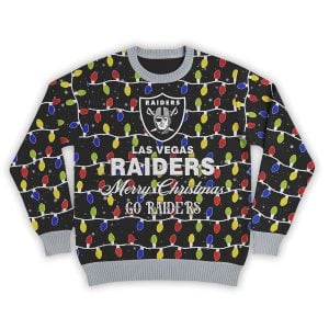 Merry Christmas Go Raiders Football Ugly Sweater
