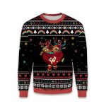 Santa SpiderMan Deadpool Marvel Ugly Christmas Sweater
