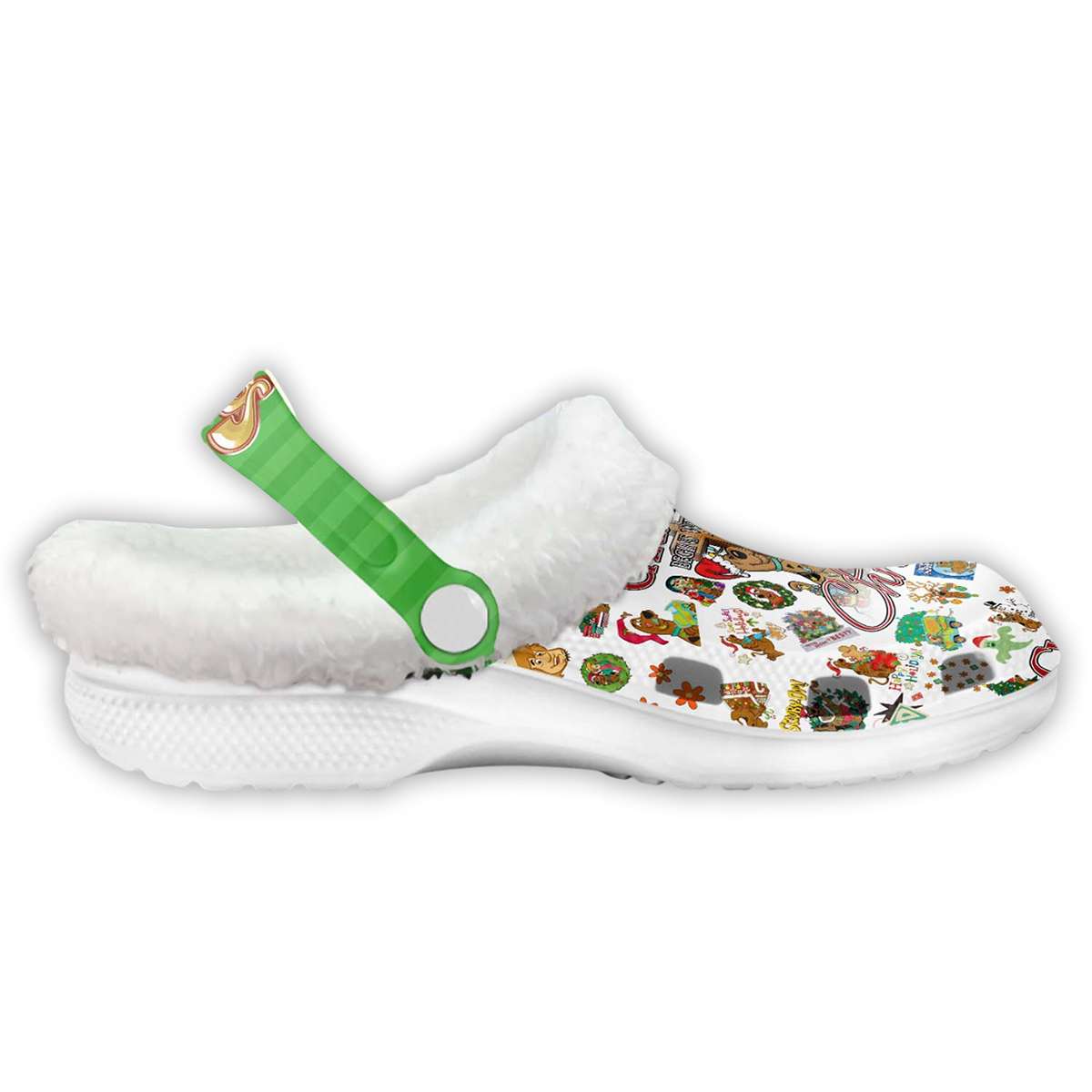 Scooby-Doo Christmas Begin With Christ Fleece Crocs Scooby-Doo Christmas Begin With Christ Fleece Crocs
