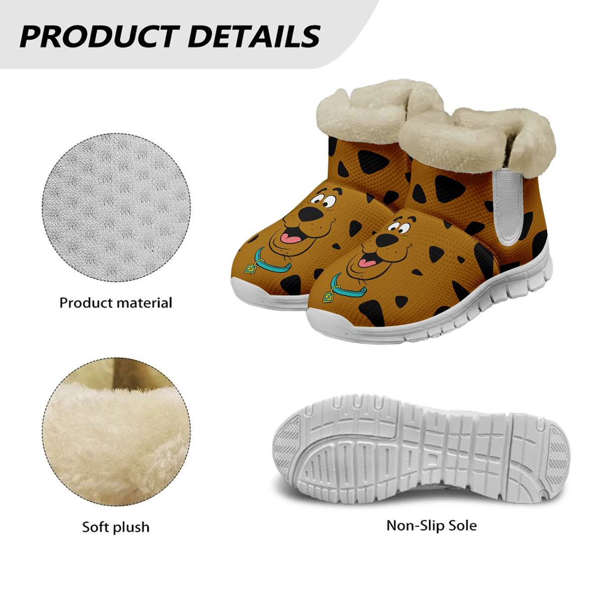Scooby-Doo Mystery Christmas Snow Boots Scooby-Doo Mystery Christmas Snow Boots