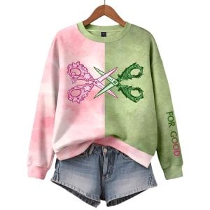 Wicked Scissor For Good Print Sweatshirt