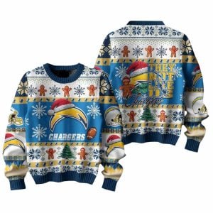 Chargers They Not Like Us Christmas Ugly Sweater