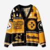 Steelers The Terrible Towel Knitted Christmas Cardigan