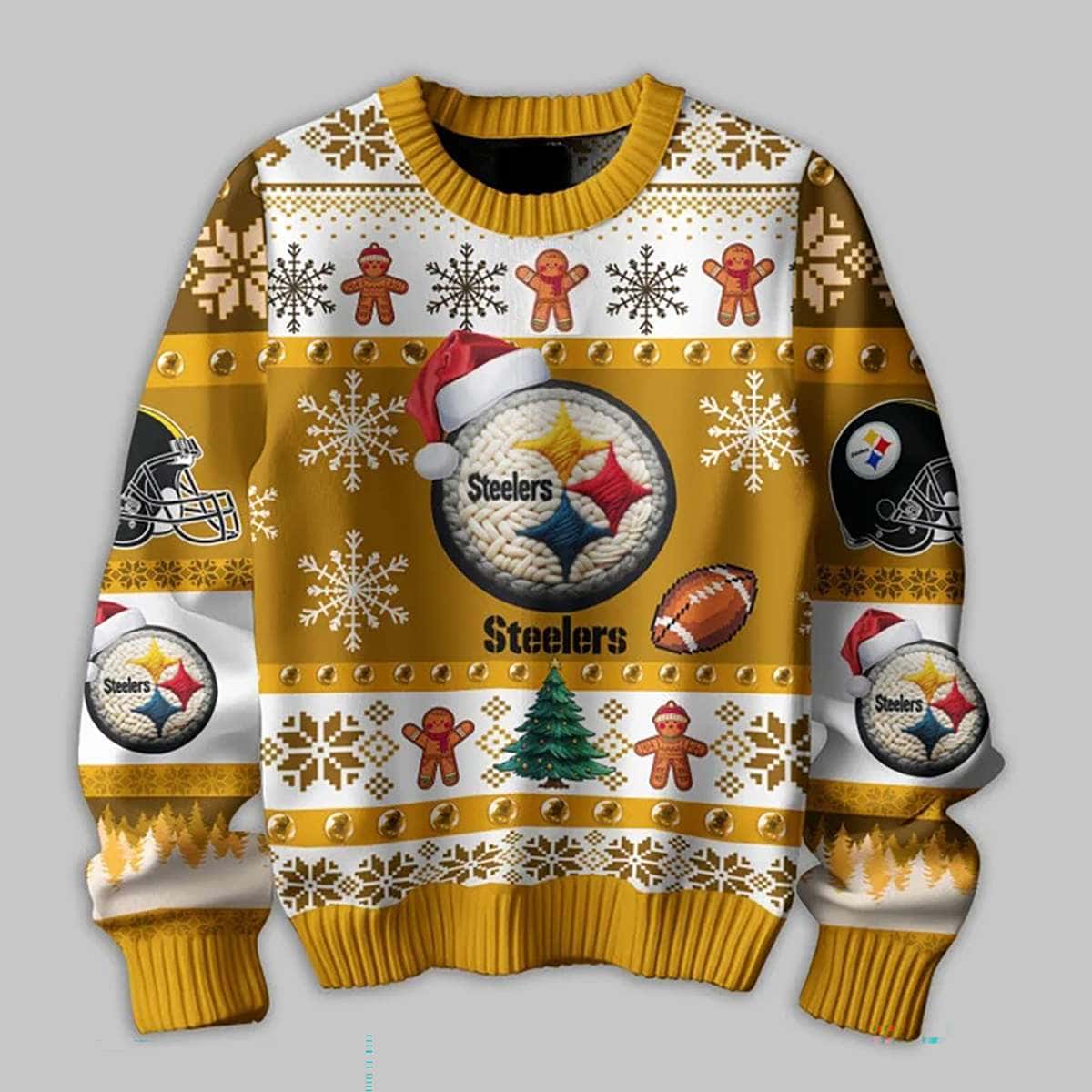 Steelers They Not Like Us Christmas Ugly Sweater Steelers They Not Like Us Christmas Ugly Sweater