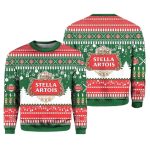 Stella Artois United Kingdom Beer Ugly Christmas Sweater