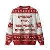 2025 Synergy Is My New Year’s Resolution Ugly Christmas Sweater