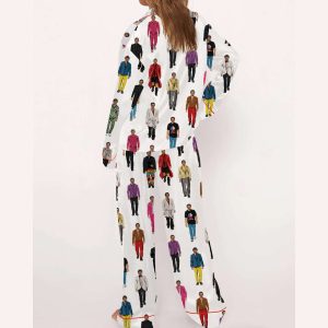 Pascal Celebrity Silky Satin Pajama Set3