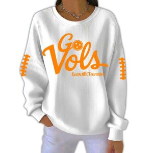 Go Vols Knoxville Tennessee Pit Striped Sweatshirt2