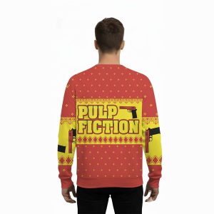 2025 Pulp Fiction Say Merry Xmas Again Christmas Ugly Sweater 2 Pulp Fiction Say Merry Xmas Again Christmas Ugly Sweater2