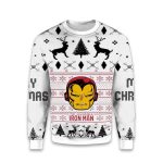 The Invincible Iron Man Ugly Christmas Sweater