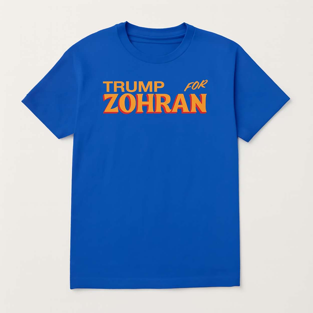Trump For Zohran Shirt