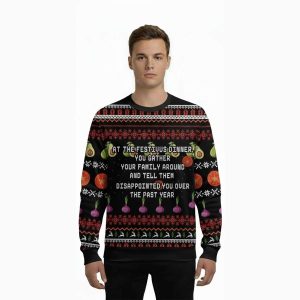 2025 At The Festivus Dinner Ugly Christmas Sweater 1 At The Festivus Dinner Ugly Christmas Sweater1