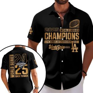 Dodgers World Series Champions 2025 Hawaiian Shirt