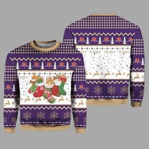 Crown Royal Xmas Socks Ugly Christmas Sweater 2