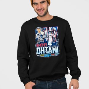 Dodgers Shohei Ohtani 4x Unanimos 2025 Shirt 2