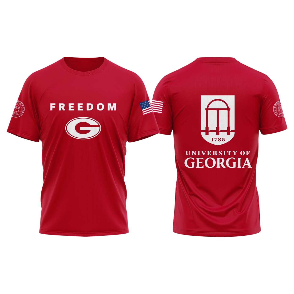 University of Georgia x Turning Point USA Freedom Shirt University of Georgia x Turning Point USA Freedom Shirt