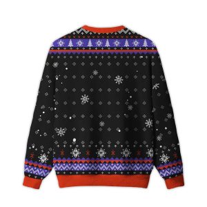 Not Flat We Checked Ugly Christmas Sweater1