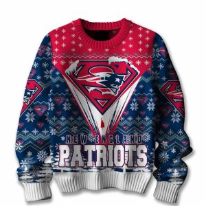 Patriots Merry Super Christmas Ugly Sweater