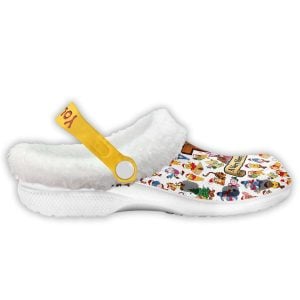 Winnie the Pooh A Very Merry Pooh Year Christmas Fleece Crocs1