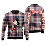 Walt Disney World Checkered Ugly Christmas Sweater
