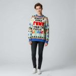 What's More Punk Than The Public Library Ugly Christmas Sweater