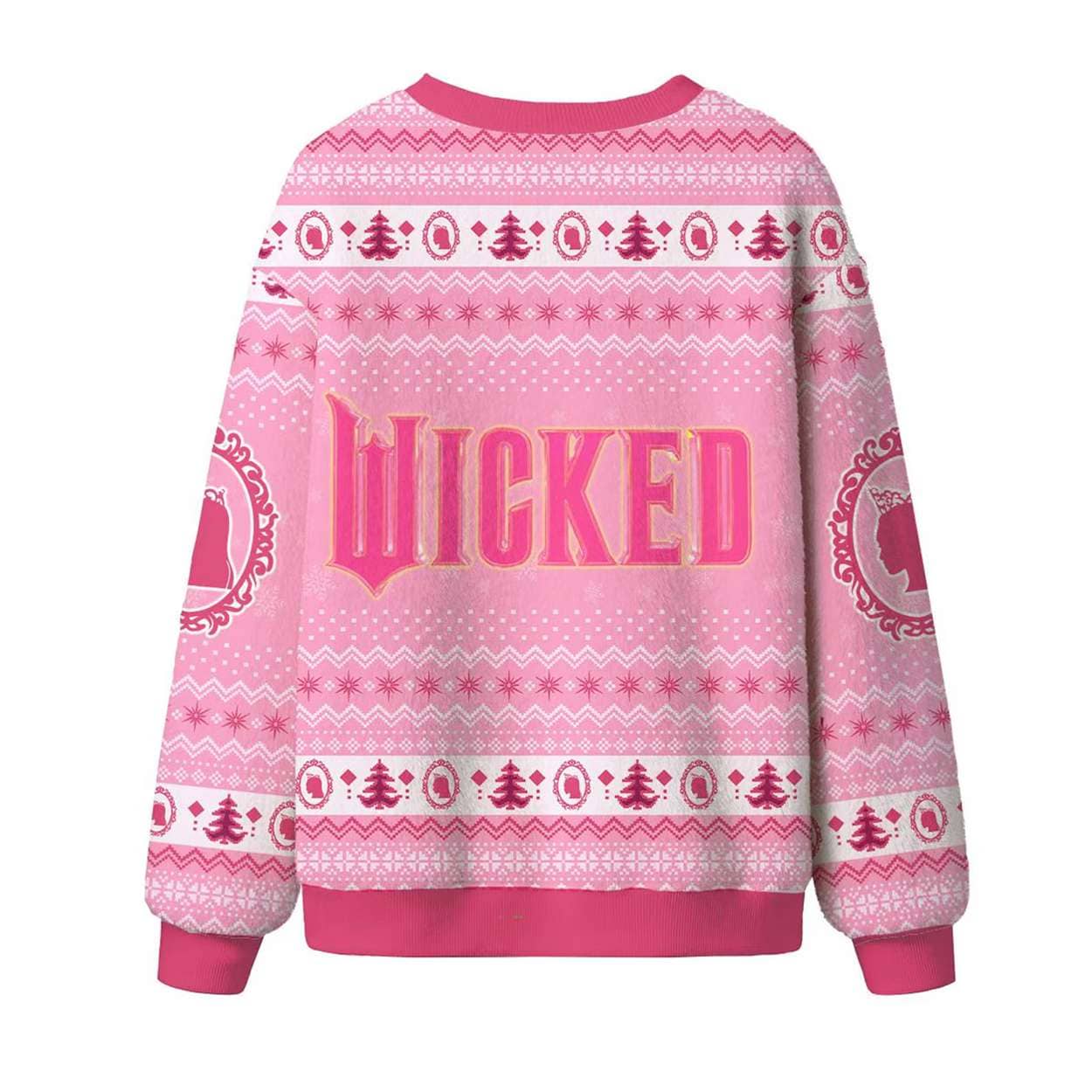 2025 Wick-ed Musical Movie Ugly Christmas Sweater 2025 Wick-ed Musical Movie Ugly Christmas Sweater