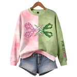 Wicked Scissor For Good Print Sweatshirt