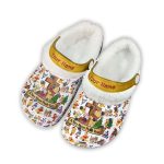 Winnie the Pooh A Very Merry Pooh Year Christmas Fleece Crocs