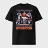 Witness The Ride Witness History Denver Broncos Manning Elway And Nix Shirt