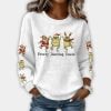 Women’s Frosty Dacing Toads Waffle Sweatshirt