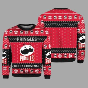 2025 Pringles Snack Ugly Christmas Sweater 2