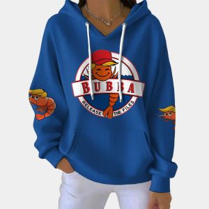 Womens Funny Bubba 8647 FDT Printed Hoodie
