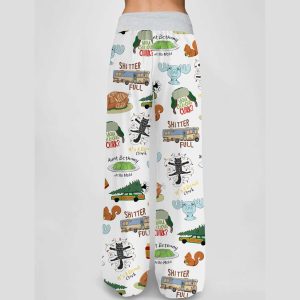 Its A Beaut Clark Vacation Contrast Wide Leg Pants2