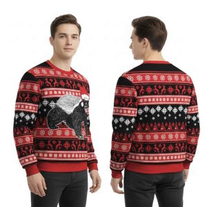 Honey Badger Ugly Christmas Sweater 1 Honey Badger Ugly Christmas Sweater 2