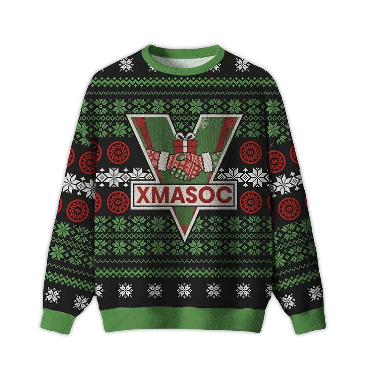 Xmasoc Ugly Christmas Sweater Xmasoc Ugly Christmas Sweater