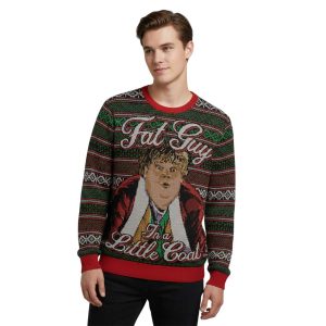 Tommy Boy Fat Guy In A Little Coat Ugly Christmas Sweater